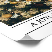 Custom Christmas Newspaper Decor, Family Christmas Poster (Hoek)