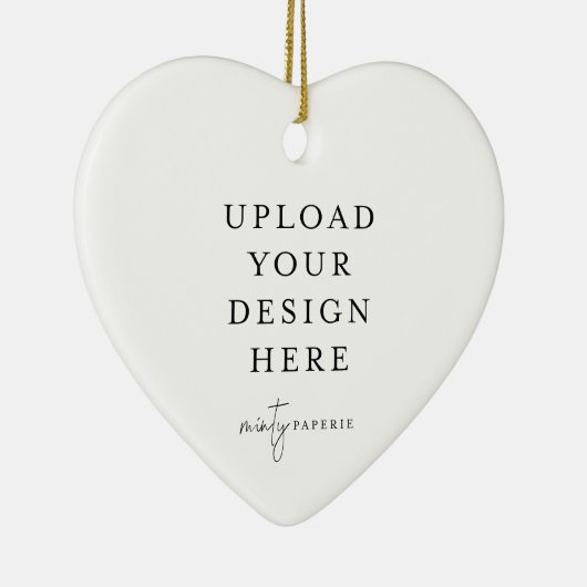 Custom Christmas Ornament - Upload your Photo (Rechts)