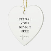 Custom Christmas Ornament - Upload your Photo (Links)