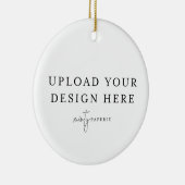 Custom Christmas Ornament - Upload your Photo (Rechts)