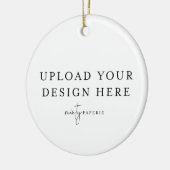 Custom Christmas Ornament - Upload your Photo (Links)