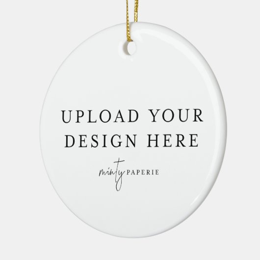 Custom Christmas Ornament - Upload your Photo (Links)