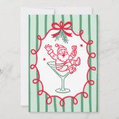 Custom Christmas Photo Greeting Card Feestdagenkaart (Voorkant)