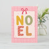 Custom Christmas Photo Greeting Card Feestdagenkaart (Staand voorkant)