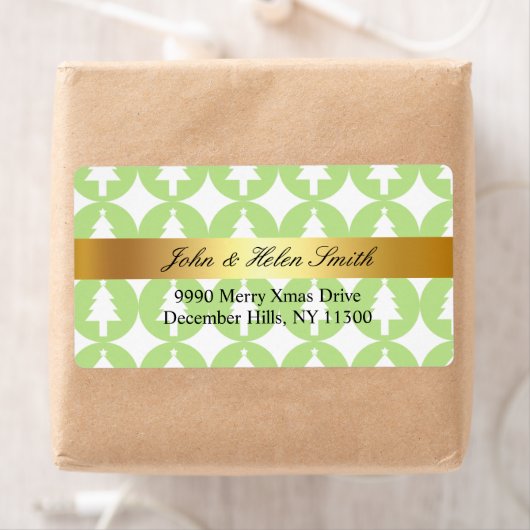 Custom Christmas TREE green Laura Etiket (Insitu)