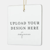 Custom Christmas Tree Ornament - Upload your Photo (Links)