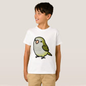CUSTOM Chubby Donkergroene Quaker T-shirt (Voorkant volledig)