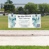 Custom Church Cross Christelijk Jesus Easter Spandoek (Insitu)