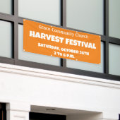 Custom Church Harvest Festival Banner (Buitenkant Gebouw)