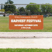 Custom Church Harvest Festival Banner (Insitu)