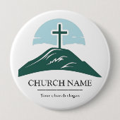 Custom Church Logo Branded Button (Voorkant)