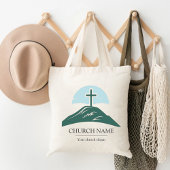 Custom Church Logo Branded Tote Bag