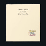 Custom Church Name Praise the LORD Graphic Notitieblok<br><div class="desc">Custom Church Name Praise the LORD Graphic Post it Notes. Enjoy!</div>