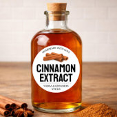 Custom Cinnamon Extract label CN101rd