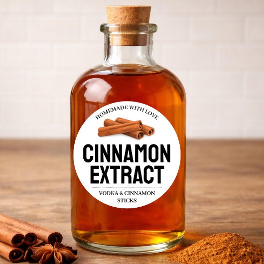 Custom Cinnamon Extract label CN101rd