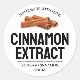 Custom Cinnamon Extract label VE011_01sqv2