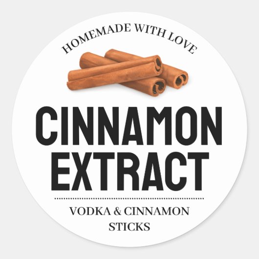 Custom Cinnamon Extract label VE011_01sqv2 (Voorkant)
