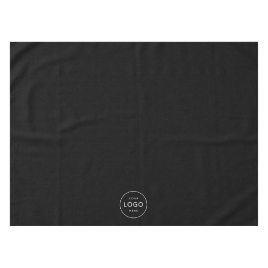 Custom Circle Logo Company Business Restaurant Tafelkleed (Voorkant (Horizontaal))