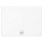 Custom Circle Logo Company Business Restaurant Tafelkleed (Voorkant (Horizontaal))