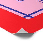 Custom Circus Ticket – Familie Geef er een toe Poster (Hoek)