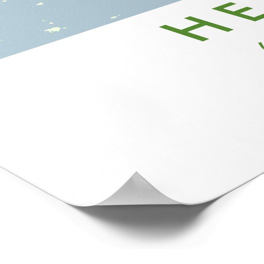 Custom City Map Helsinki Finland Wall Art Poster (Hoek)