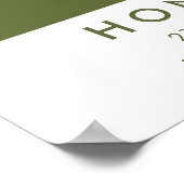 Custom City Map Honolulu Hawaii Wall Art Poster (Hoek)