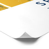 Custom City Map Seville Spain Wall Art Poster (Hoek)