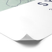 Custom City Map Sydney Australia Poster (Hoek)