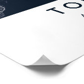 Custom City Map Toronto Canada Wall Art Poster (Hoek)