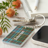 Custom Clan Anderson Tartan Pset Sleutelhanger (Voorkant Rechts)