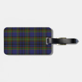 Custom Clan Gillies Tartan Pset Bagagelabel (Achterkant horizontaal)