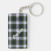 Custom Clan Gordon Dress Tartan Pset Sleutelhanger (achterkant)