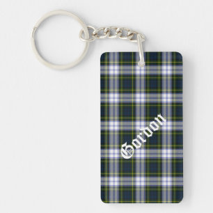 Custom Clan Gordon Dress Tartan Pset Sleutelhanger