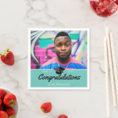 Custom Class Photo School Afstuderen Servet (Insitu)