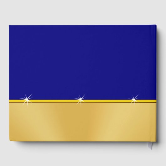 Custom Class Reunion Gastenboek, uw kleuren, tekst Gastenboek (Achterkant)