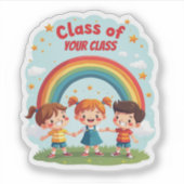 Custom Class Room Design voor kinderen Sticker (Voorkant)