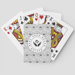 Custom Classic Business Logo & QR-code Pokerkaarten