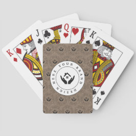 Custom Classic Business Logo & QR-code Pokerkaarten