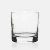 Custom Classic  Chic Zwart Monogram Whisky Glas (Links)