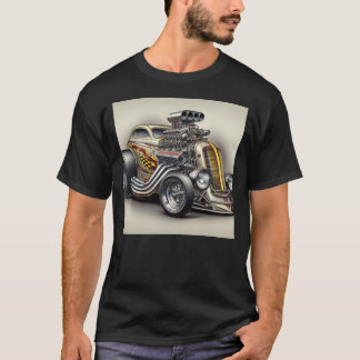 Custom Classic Dragster auto T-shirt