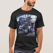 Custom Classic Dragster auto T-Shirt (Voorkant)