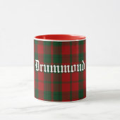Custom Classic Drummond Tartan Plaid Mok (Midden)