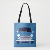 Custom Classic Mini omdat tote bag (Voorkant)