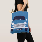 Custom Classic Mini omdat tote bag (Dichtbij)