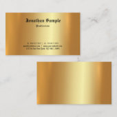 Custom Classic Oude Lettertype Elegant Sjabloon Go Visitekaartje (Voorkant / Achterkant)