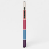 Custom Classy romantisch liefdeshart en uw namen iPhone Hoesje (Linkerkant)