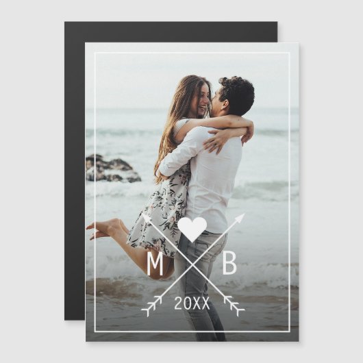 Custom Classy Trendy Ik hou van je Hart Pijlen 202 (Voorkant / Achterkant)