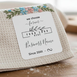 Custom Clothing label Sewing or Crochet with logo