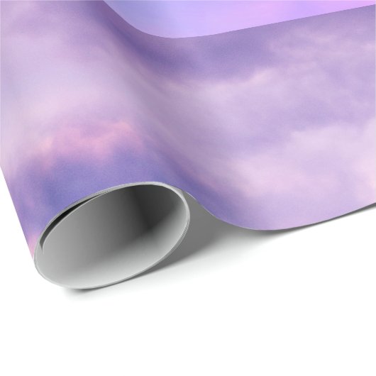 CUSTOM CLOUD HART wrapping papier (Rol Hoek)