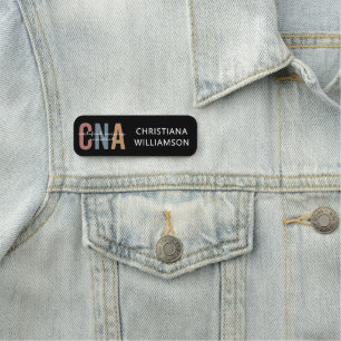 Custom CNA Retro Certified Nursing Assistant Naamplaatje